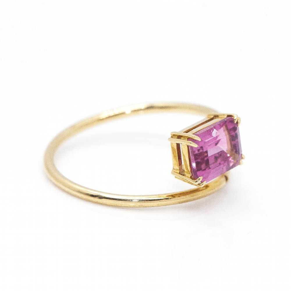 Bague RAY Tourmaline et Or