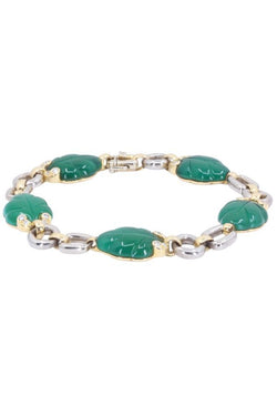 Cartier bracelet en or jaune et or blanc