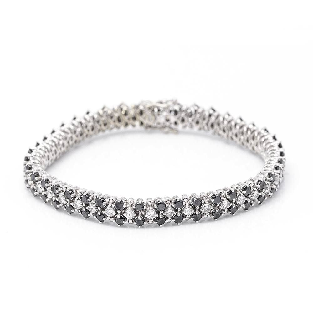 Bracelet NIGHT d'occasion en diamants et or blanc