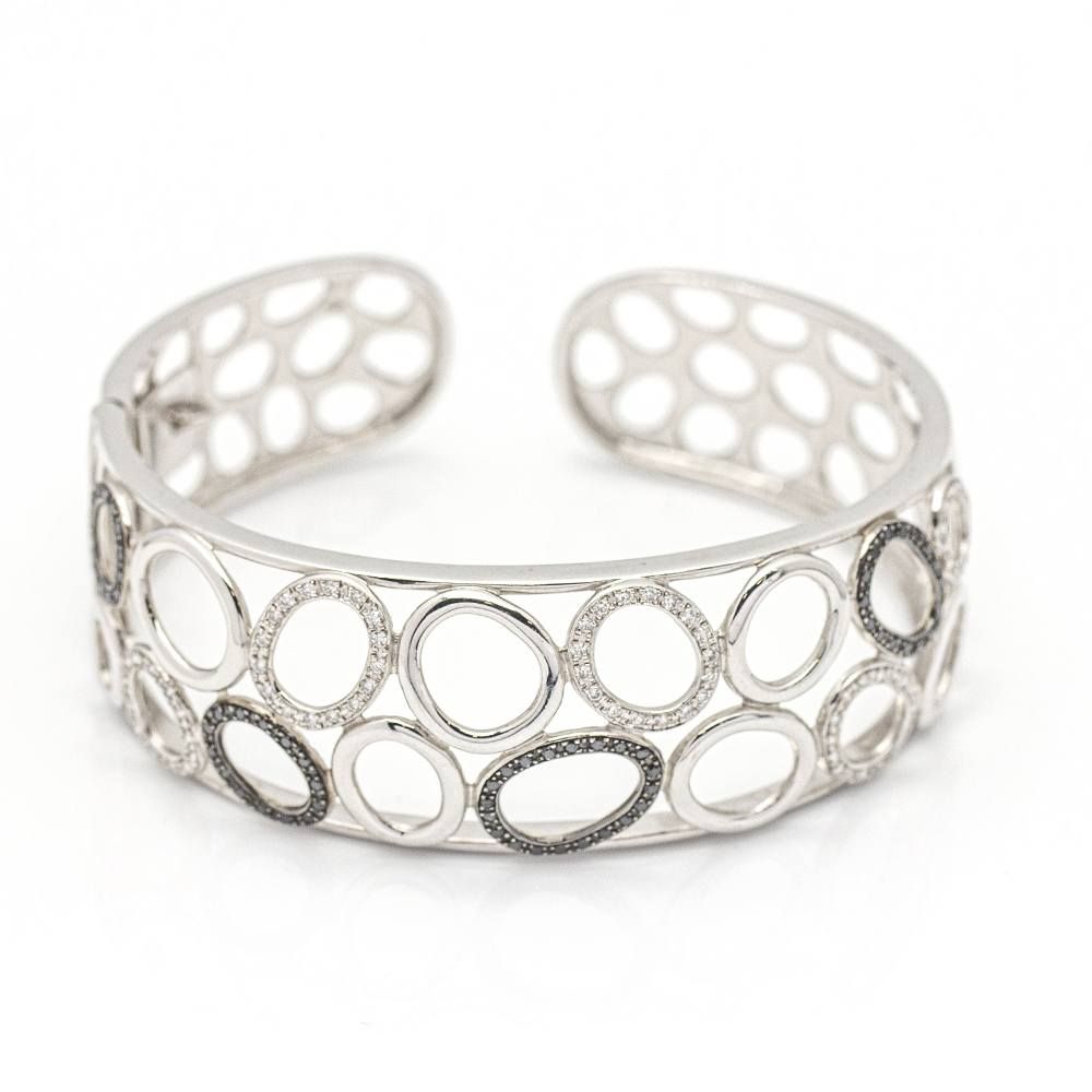 Bracelet en or avec diamants d'occasion