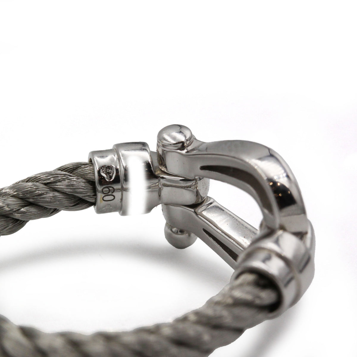 Gold Ring &amp; Steel Cable Strength 10 - FRED