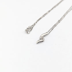 Collier en or blanc et diamant