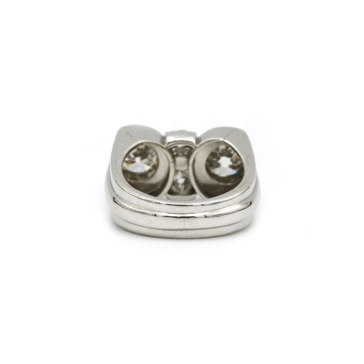 Bague - Platine & diamants