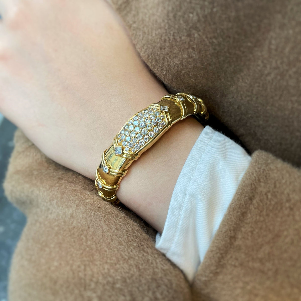 Bracelet - Gold &amp; Diamonds