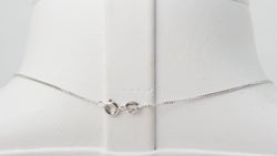 Collier en or blanc, tanzanite et diamants