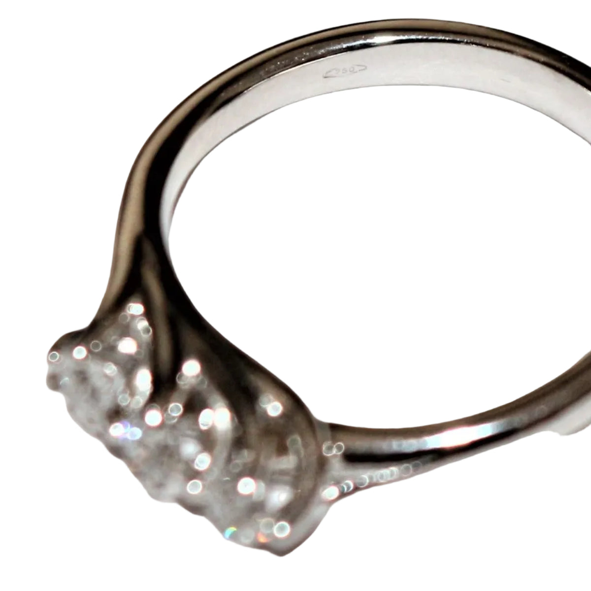 White gold and Diamond Garter Ring