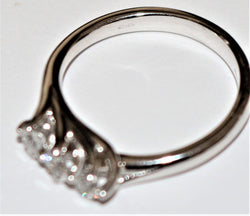 White Gold Garter Ring