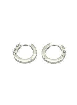 Boucles d'oreilles LEO PIZZO en or blanc et diamants