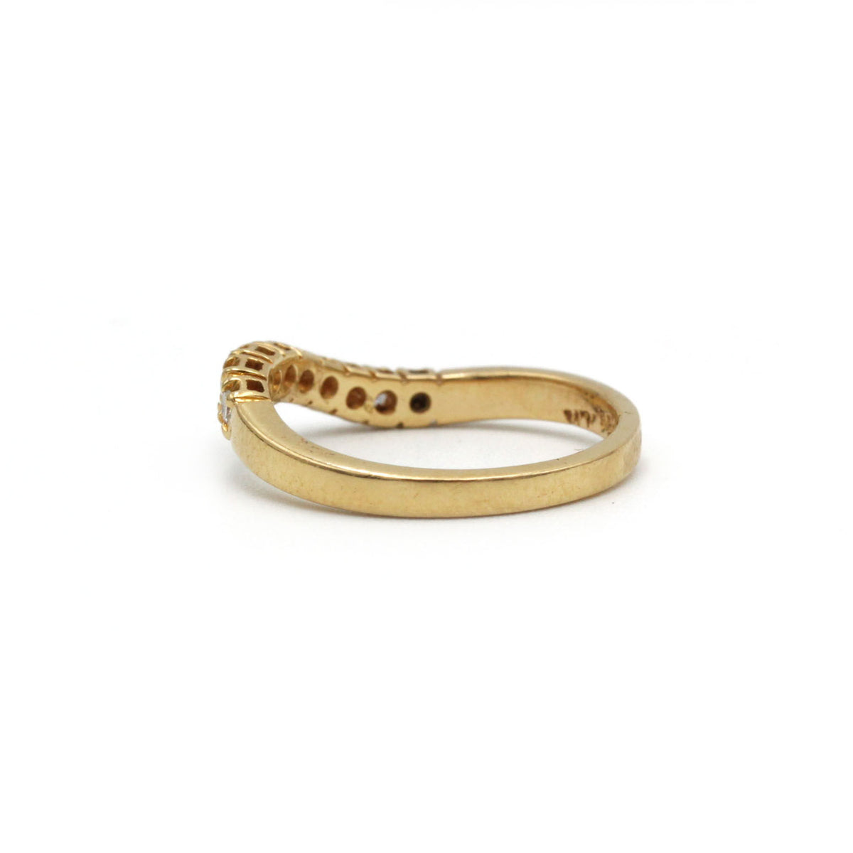 Ring Alliance in yellow gold and diamonds