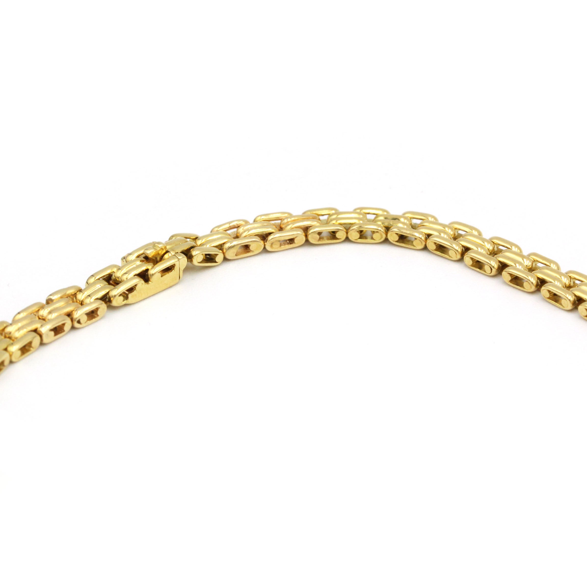 Collier Or, Diamant & Emeraudes - René KREISS