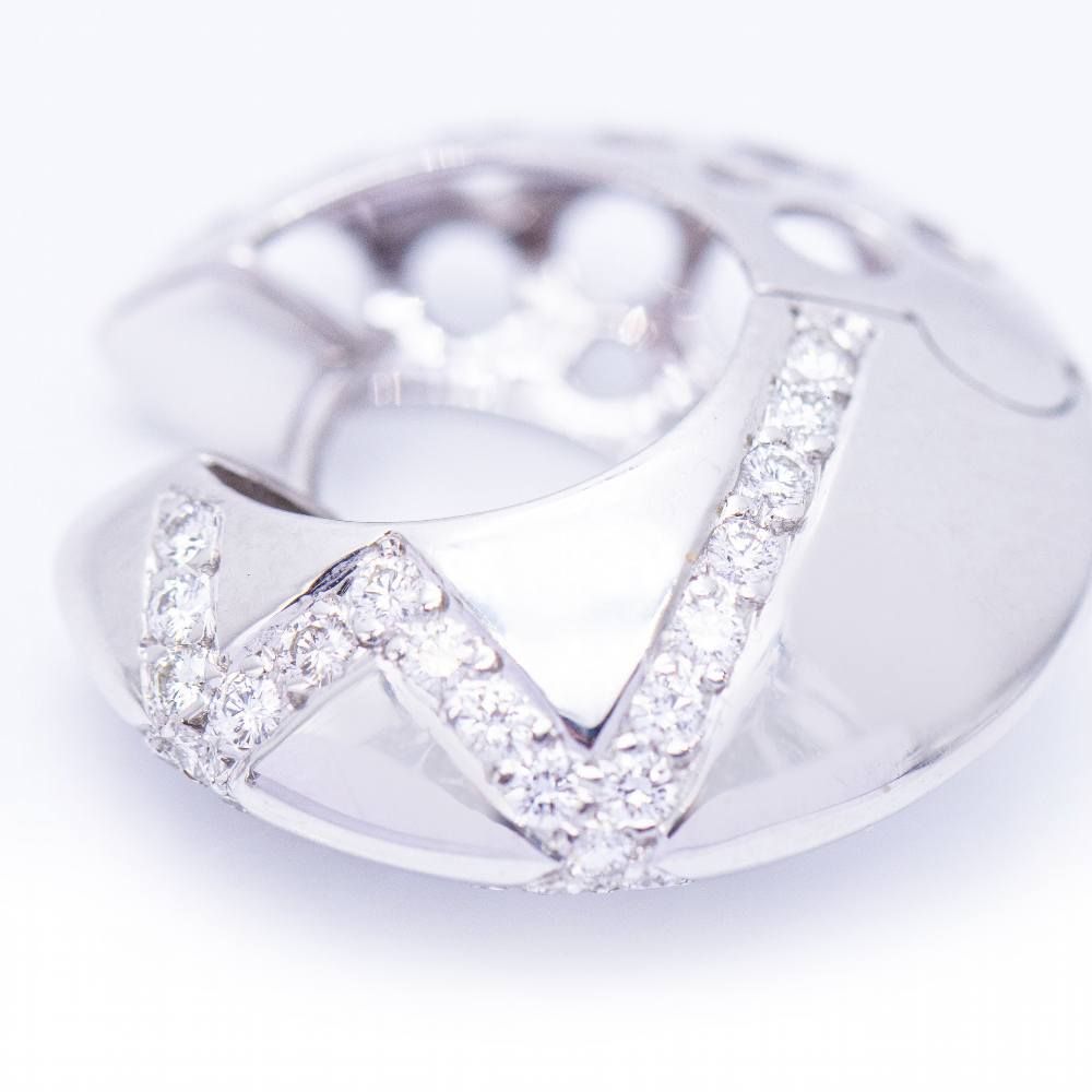 Boucles d'oreilles HARLEK en or avec diamants d'occasion