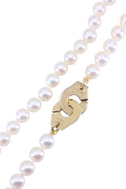 collier DINH VAN perles en or jaune