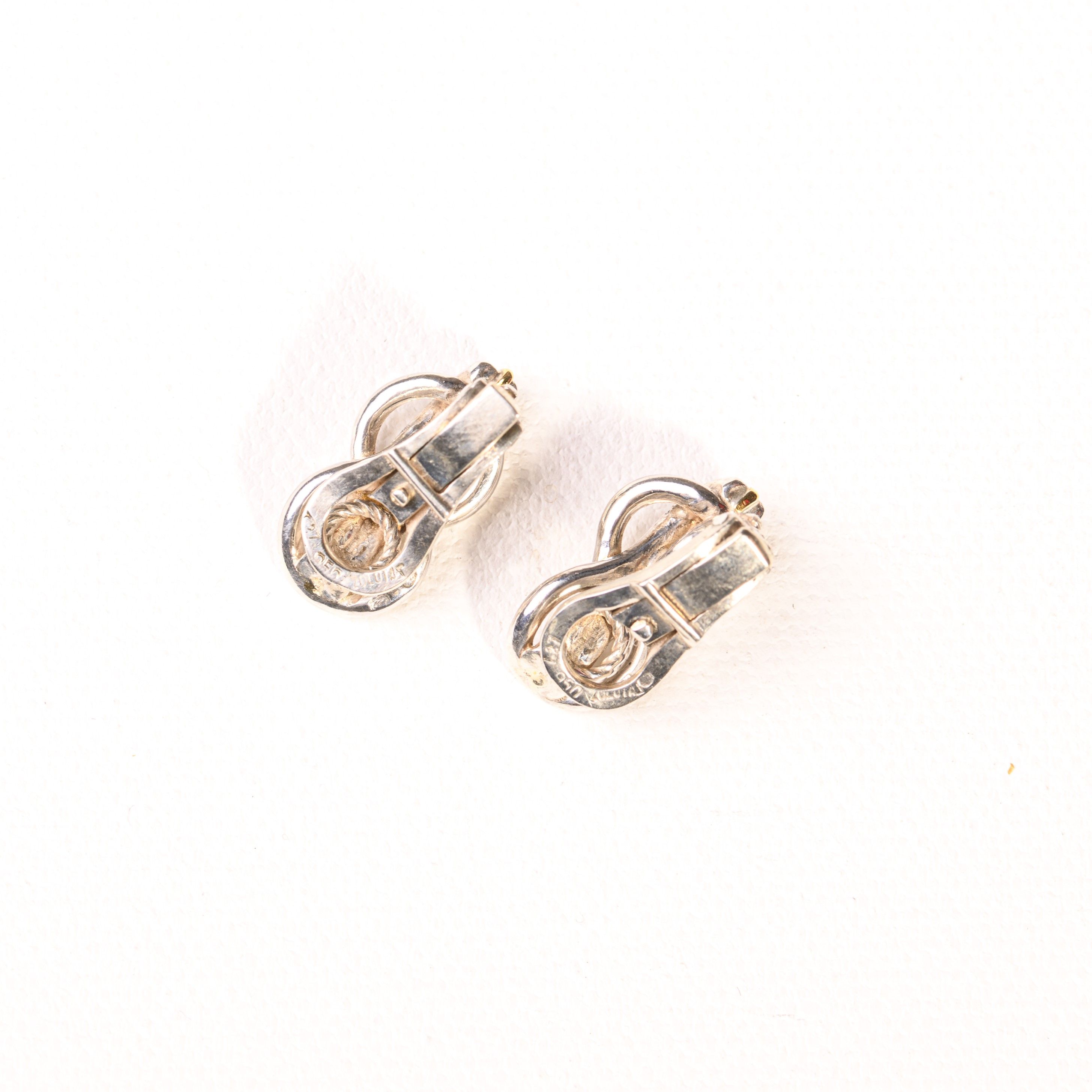 Boucles d'oreilles ZOLOTAS clips en or et argent