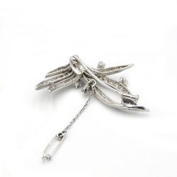 Broche - Or & diamants