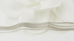 Collier en or blanc et diamants