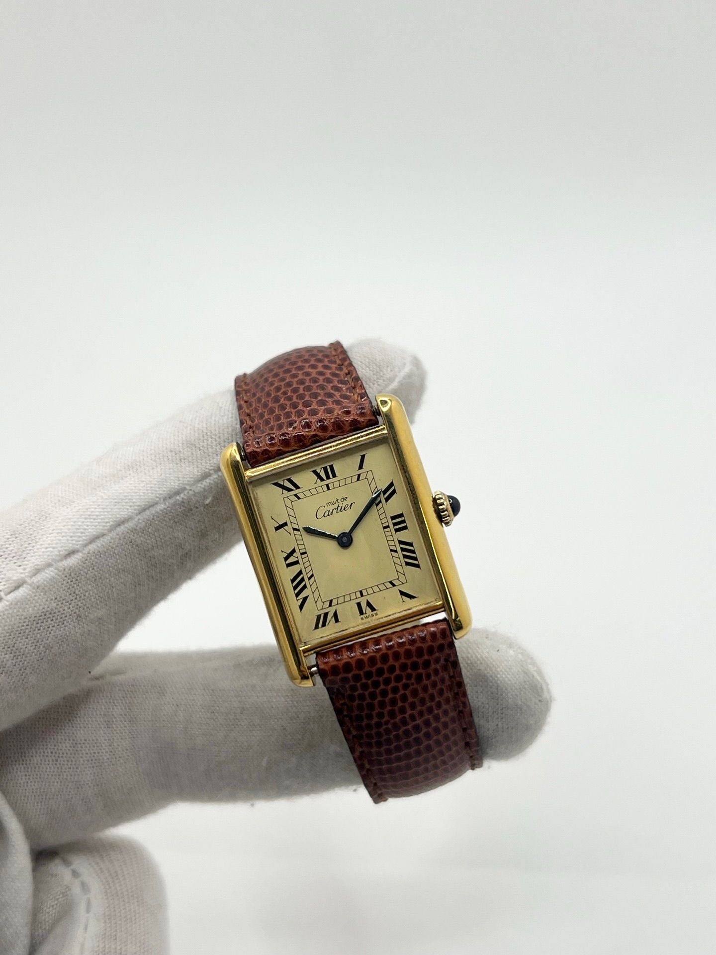 Cartier Tank Must Vermeil Large Model