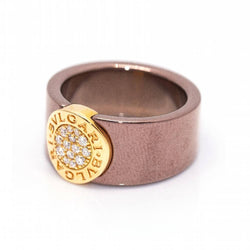 Bague BVLGARI BVLG en or rose et diamants