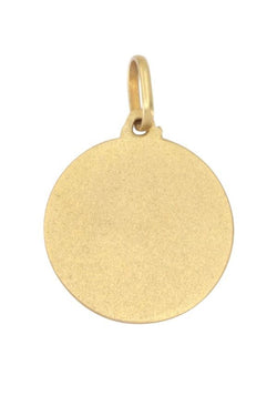 Médaille Notre dame de Fatima en or jaune