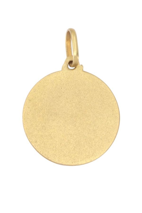 Médaille Notre dame de Fatima en or jaune