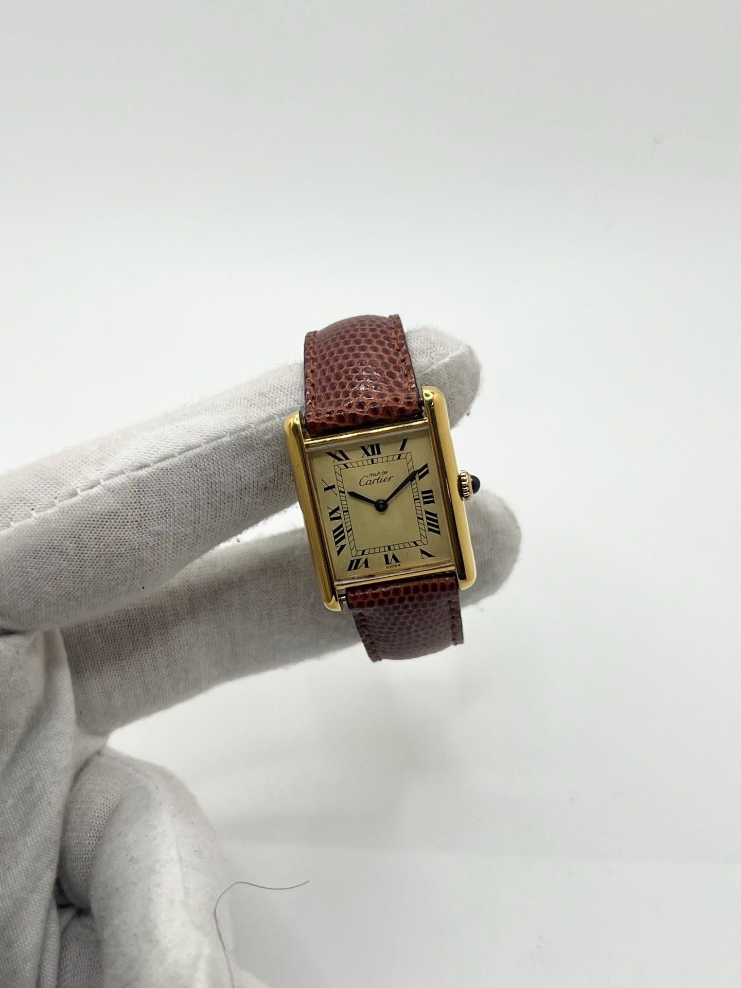 Cartier Tank Must Vermeil Large Model