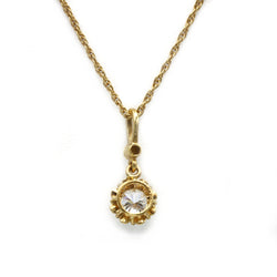 Collier Pendentif - Or Et Diamant