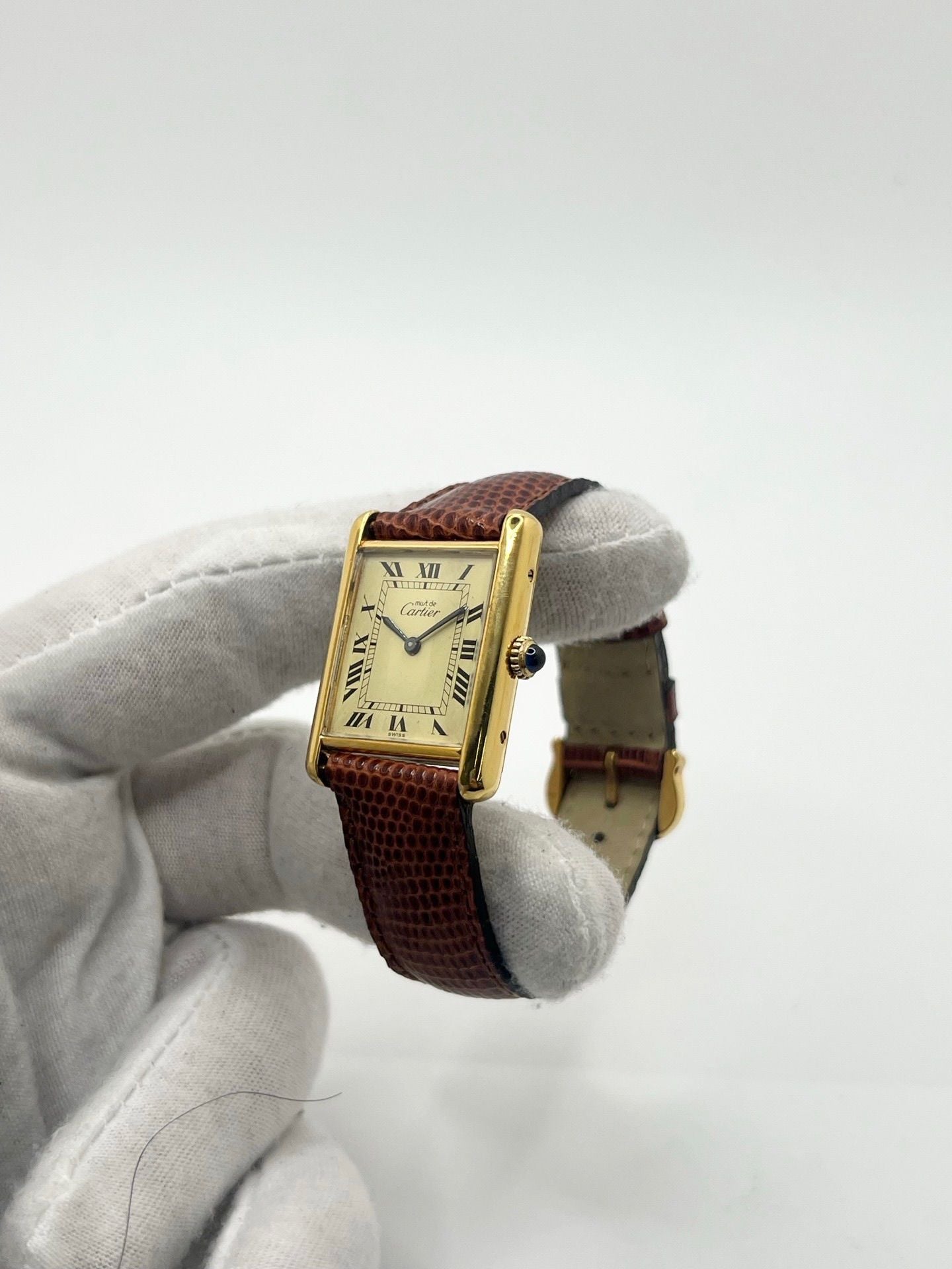 Cartier Tank Must Vermeil Large Model