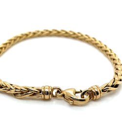 Gold Palm Link Bracelet