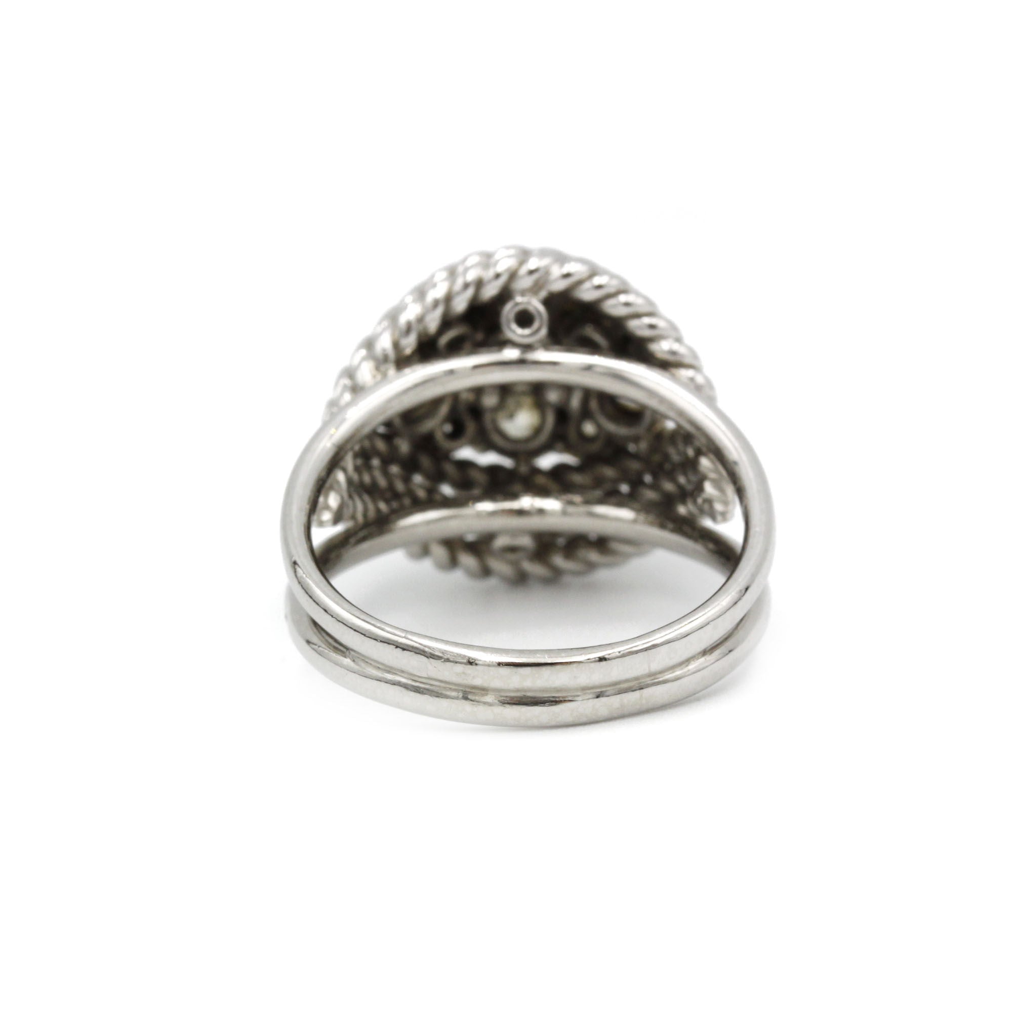 Bague - Platine & Diamants