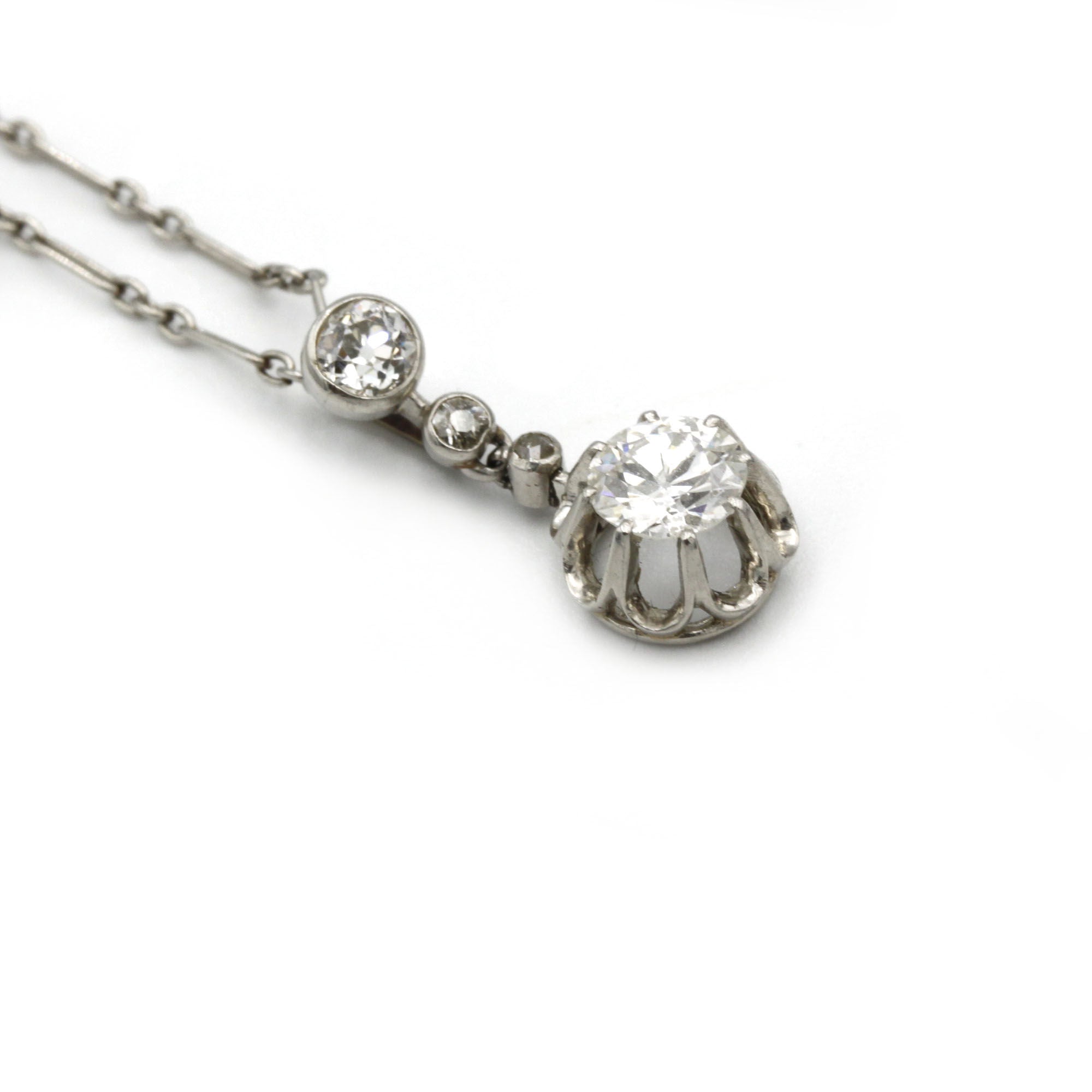 Collier - Or, Platine & Diamants
