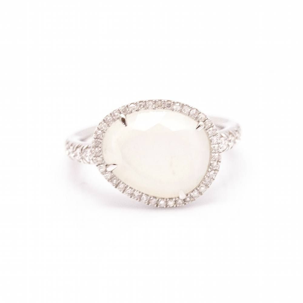 Ring MIMI LUNA in gold and diamonds