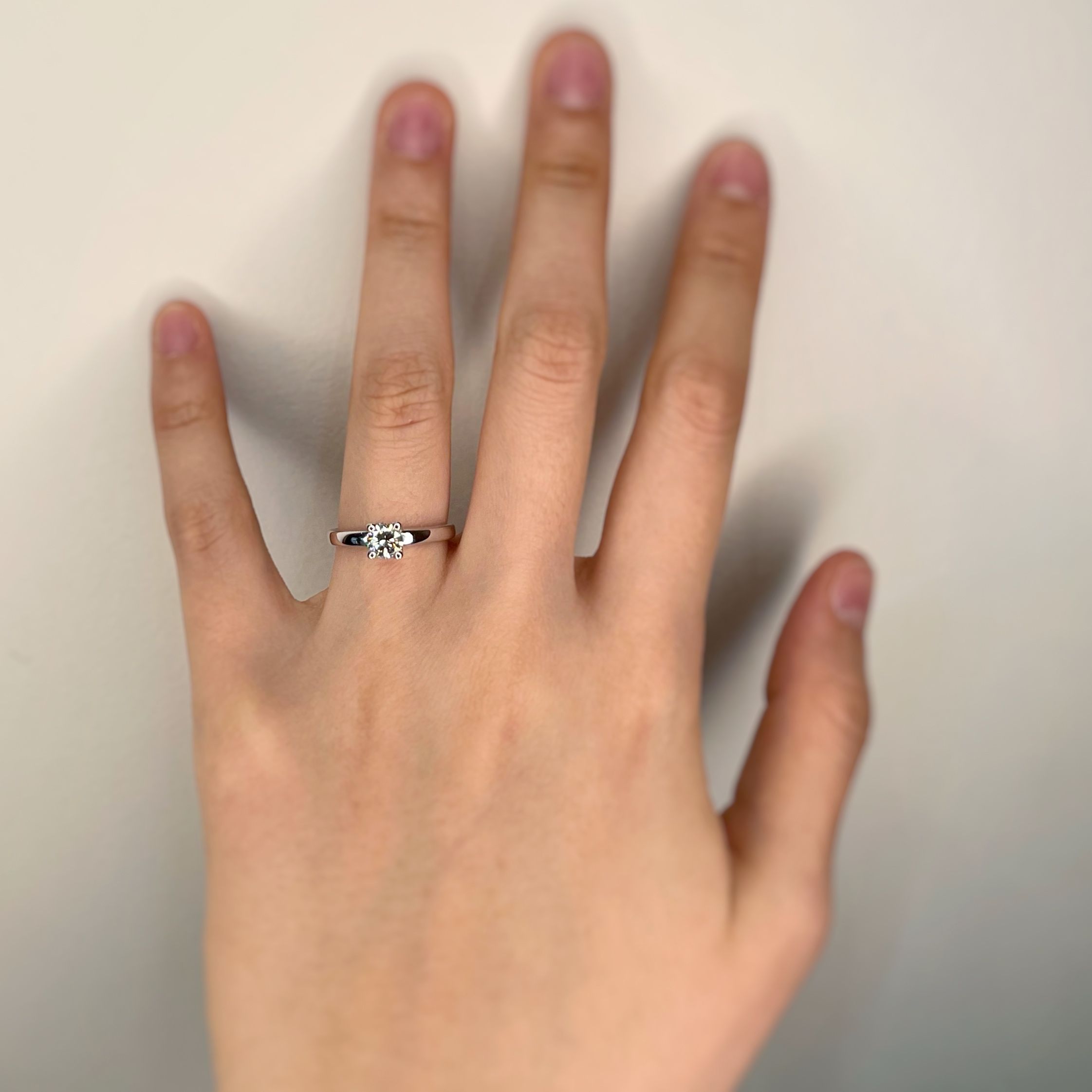 Solitaire - 0.50 carat diamond 