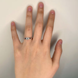 Solitaire - 0.50 carat diamond 