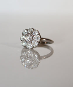 Bague Marguerite Diamants 1930