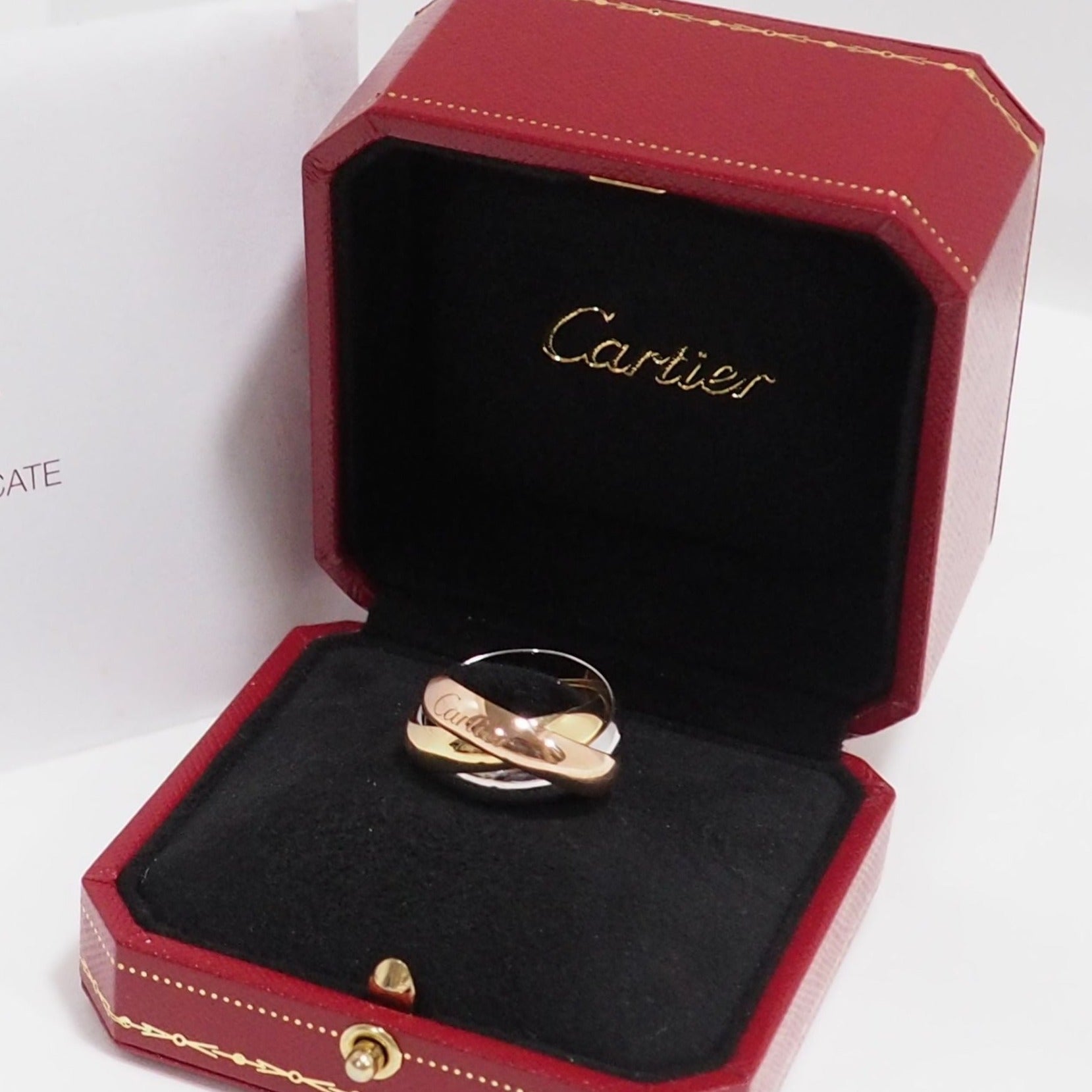 Bague Trinity 3 ors XL de Cartier