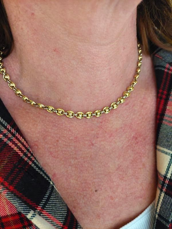 Collier CHIMENTO en or jaune et or blanc