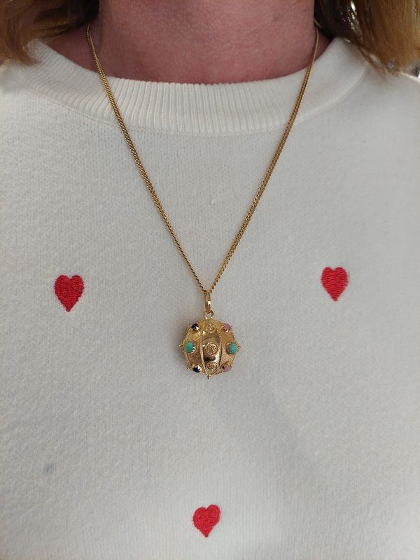 Breloque vénitienne en or jaune