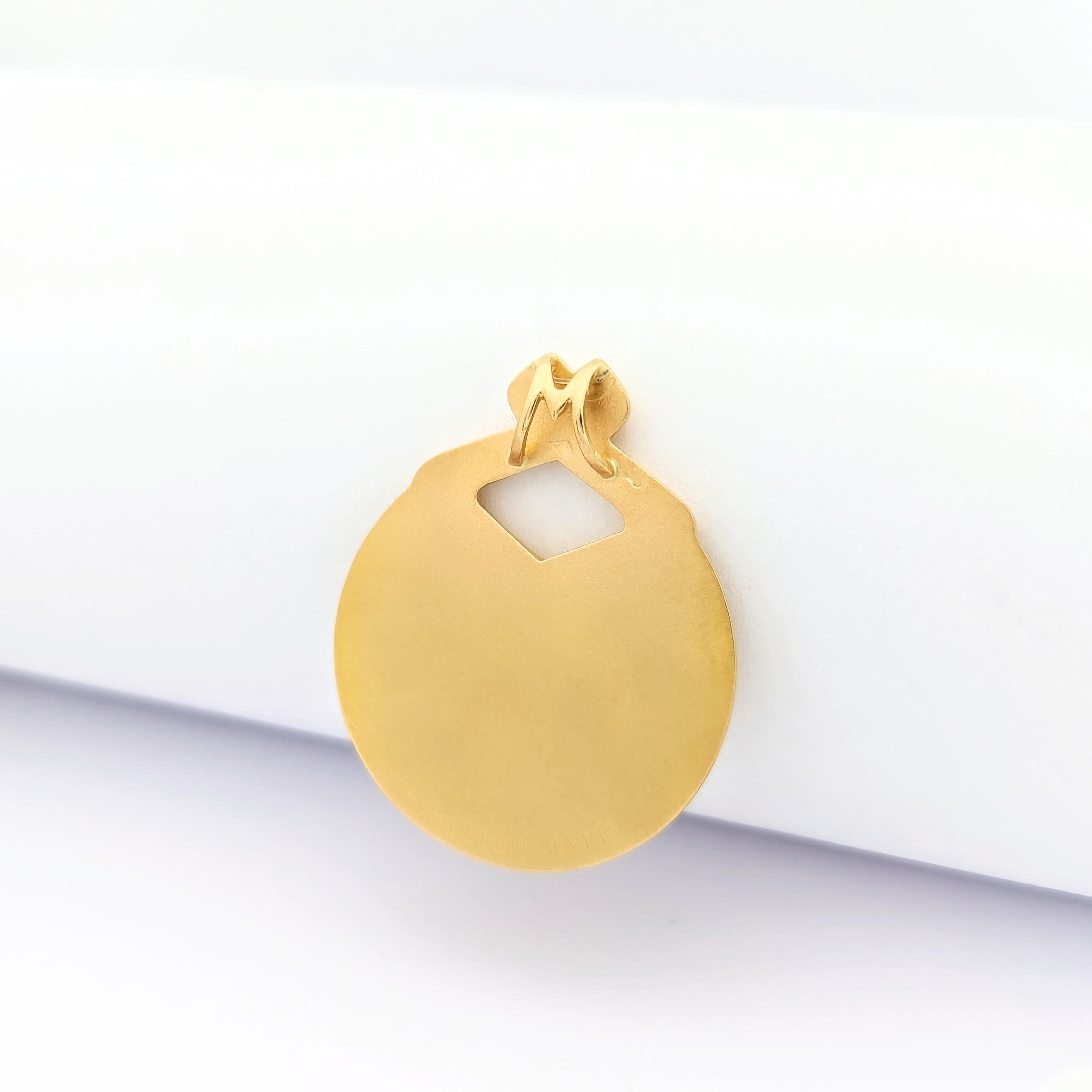 Pendentif Mauboussin en or jaune