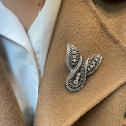 Brooch - Gold, Platinum and Diamonds