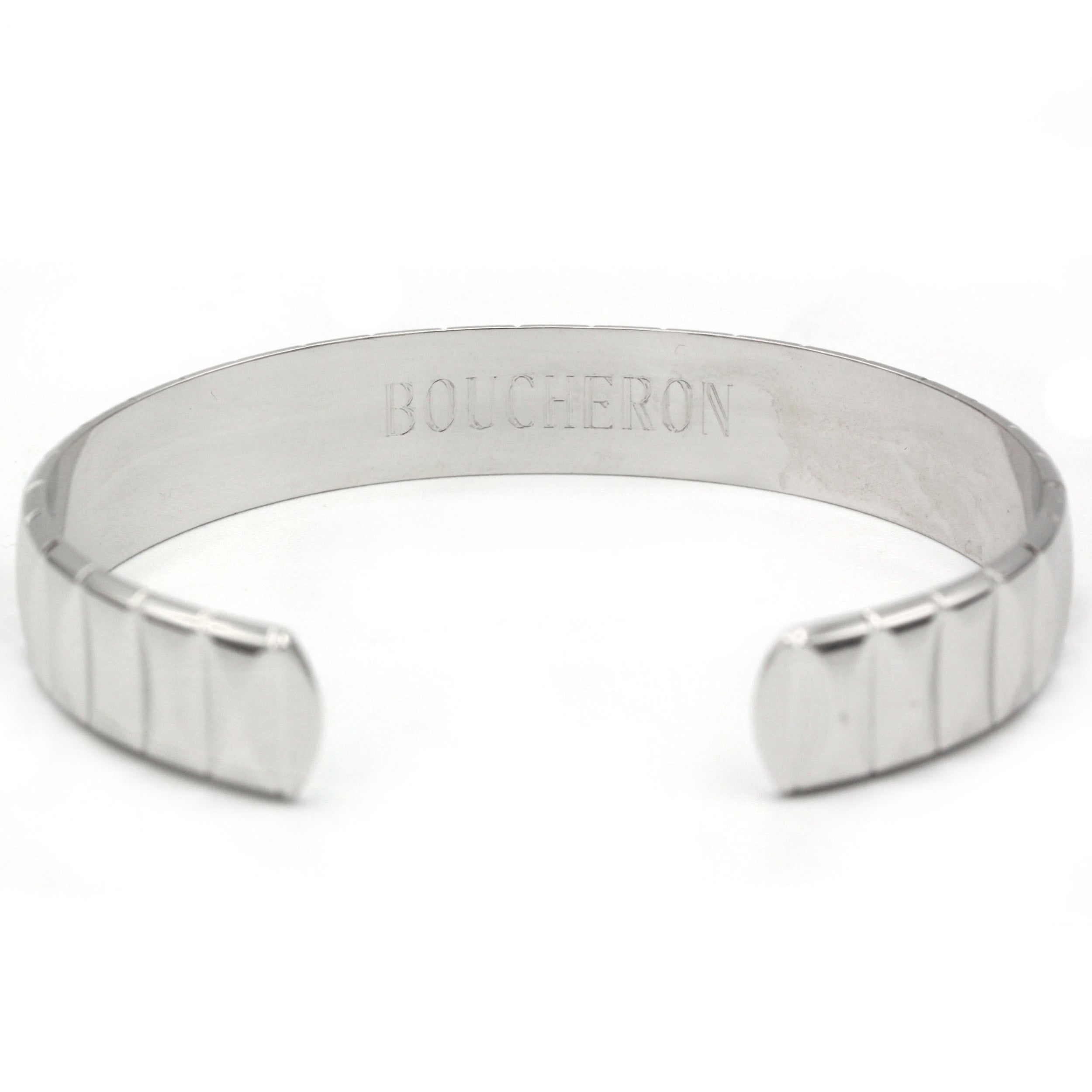 Bracelet BOUCHERON "Frenchy" cuff in white gold