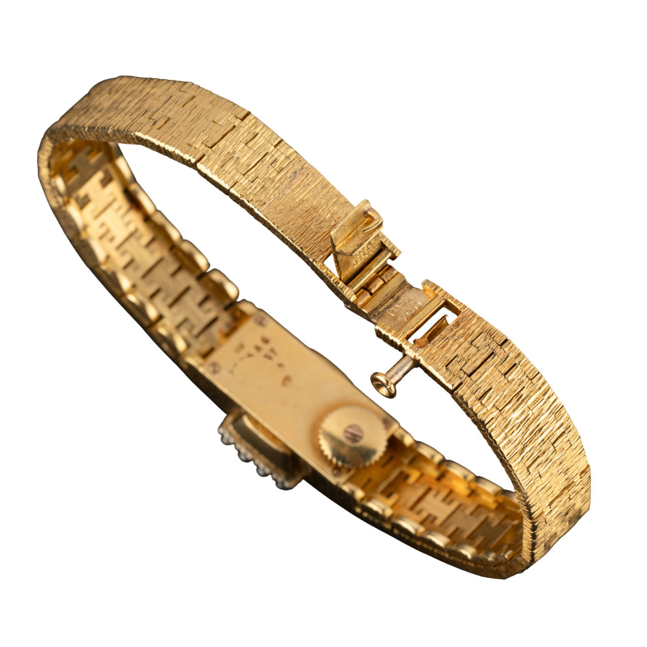 Watch PIAGET in yellow gold and diamonds