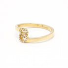 Bague GUCCI en or jaune avec diamants d'occasion