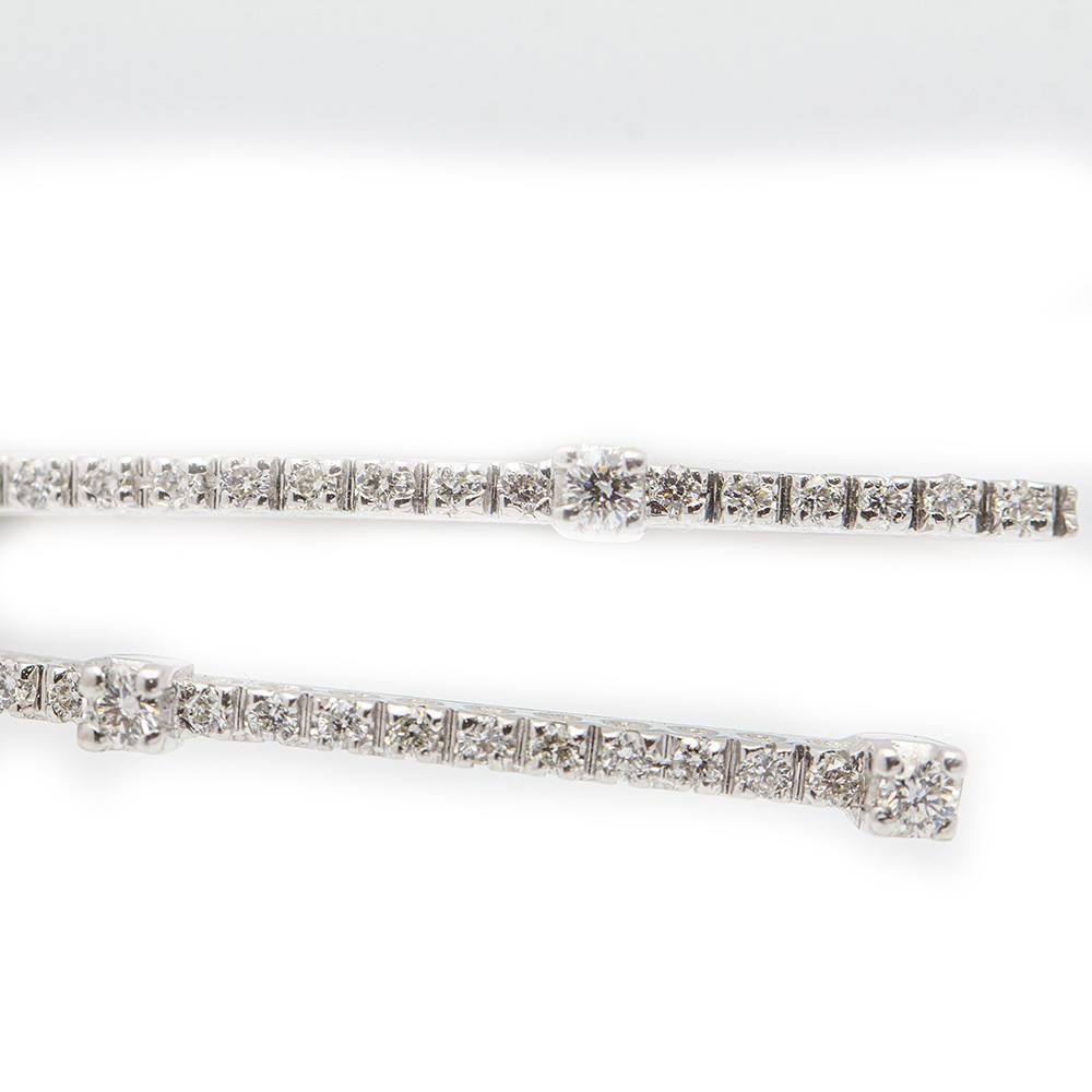 Bracelet RAY en or blanc et diamants d'occasion