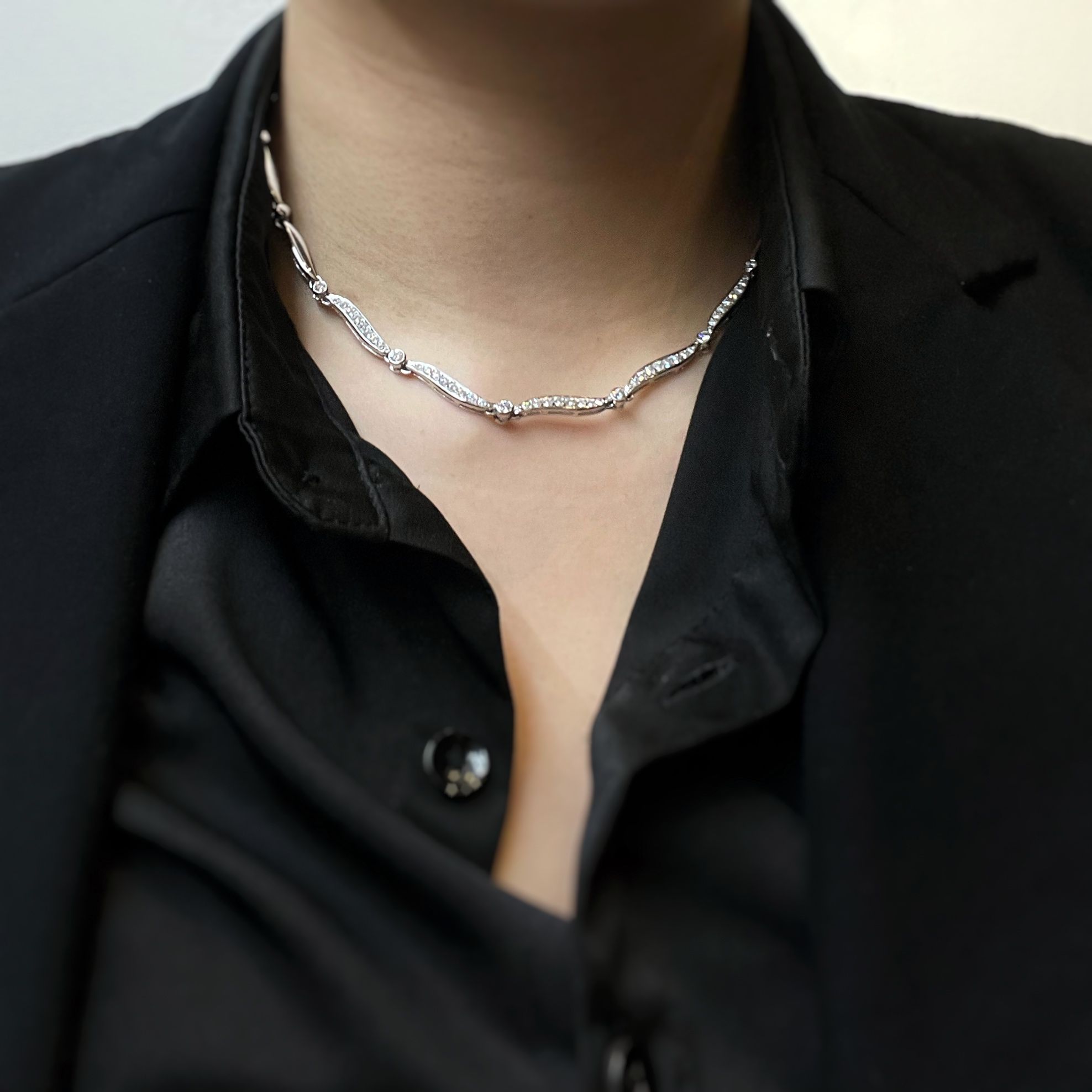 Collier - Or et diamants