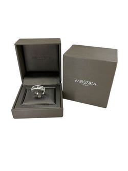 Ring MESSIKA "Classique Move pavée" in white gold