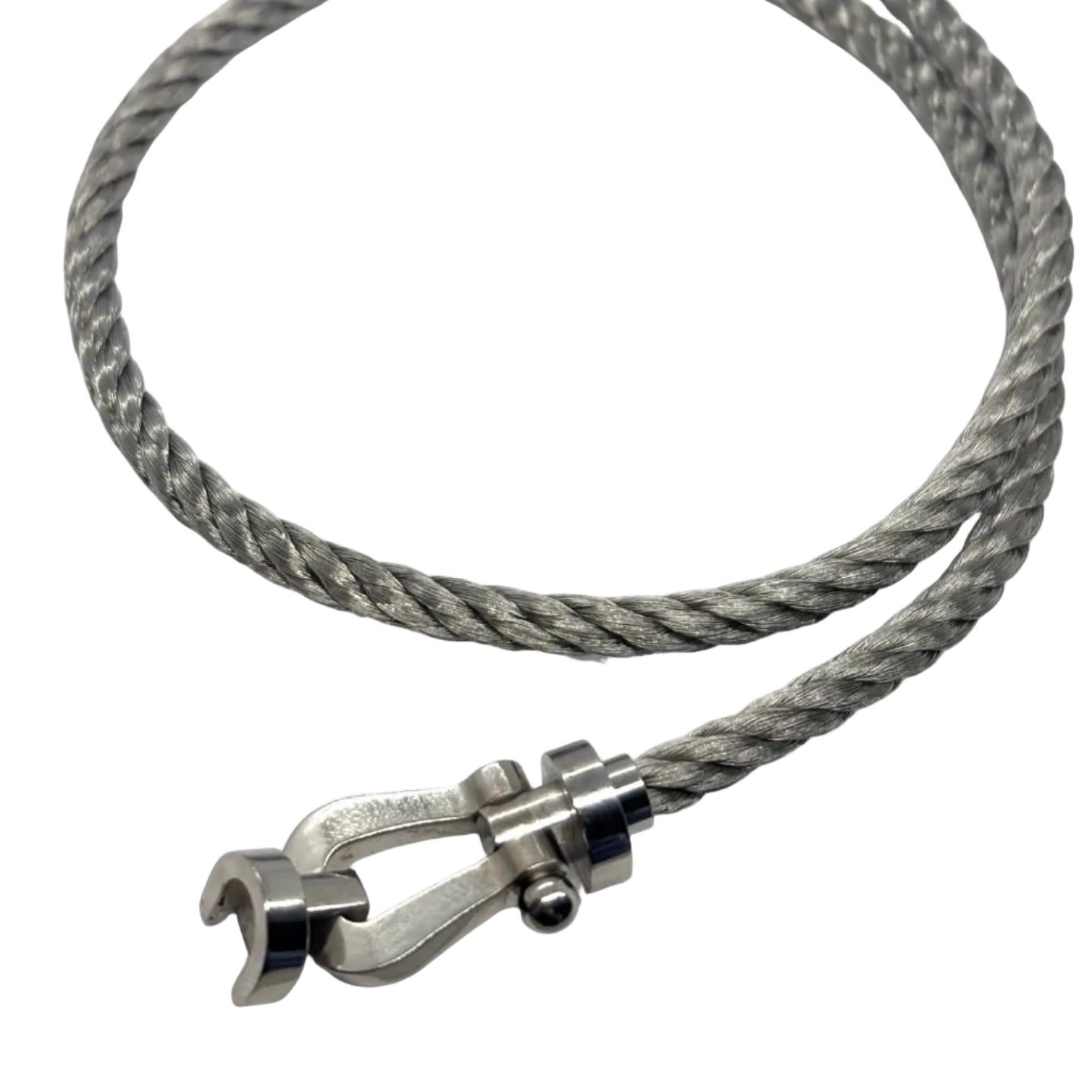 Bracelet Souple Force 10 en or blanc