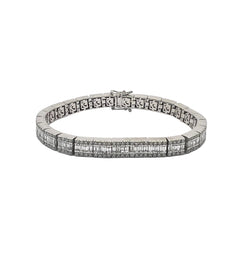 Bracciale oro 18 kt con diamanti naturali , Rocca