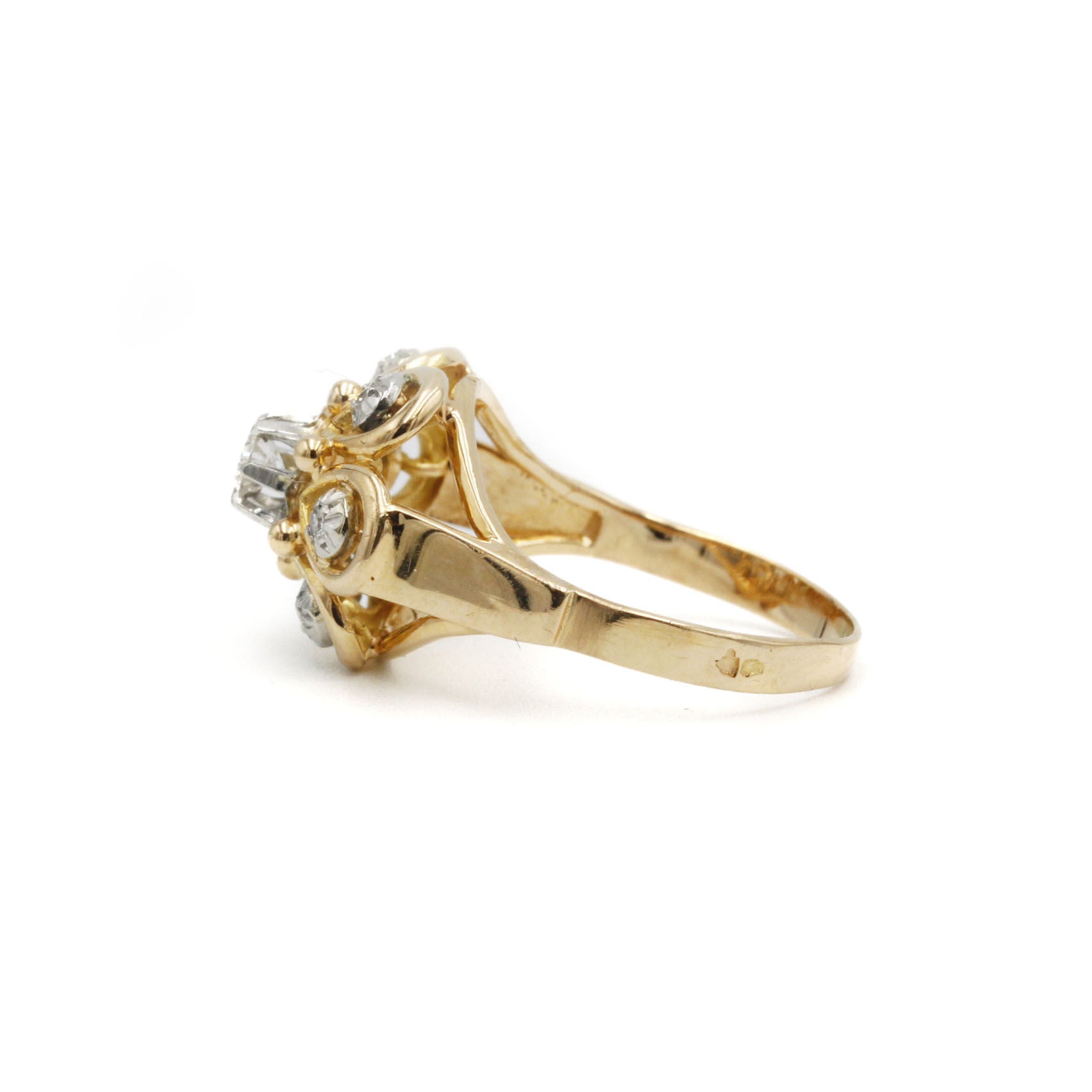 Ring - Gold, Platinum &amp; Diamonds