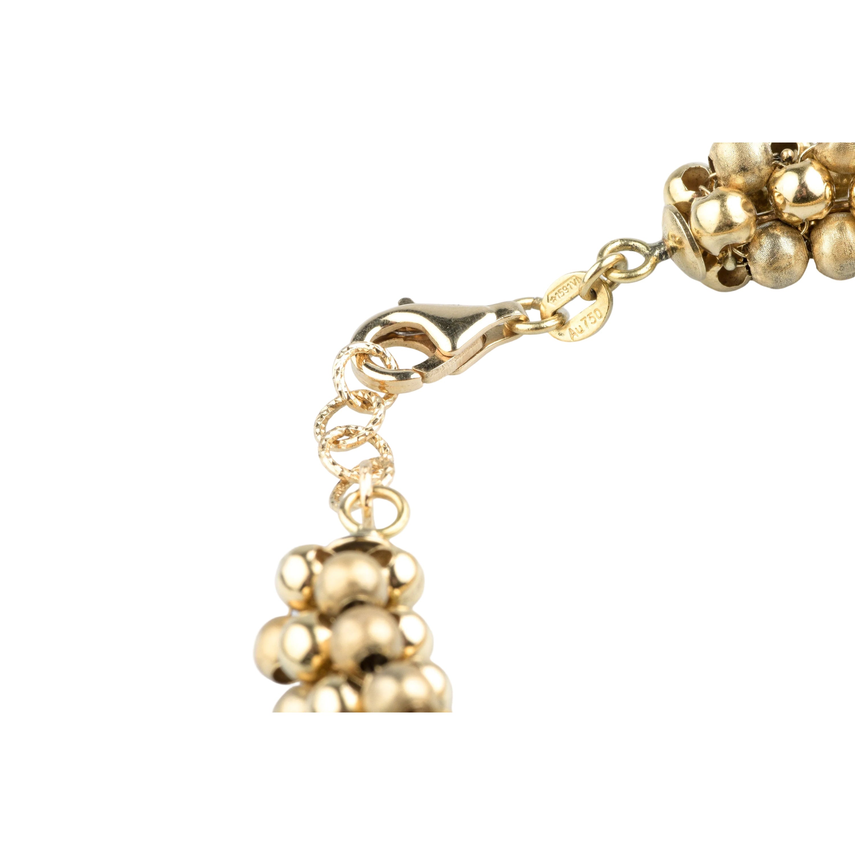 Bracelet Souple en or jaune, or blanc et or rose