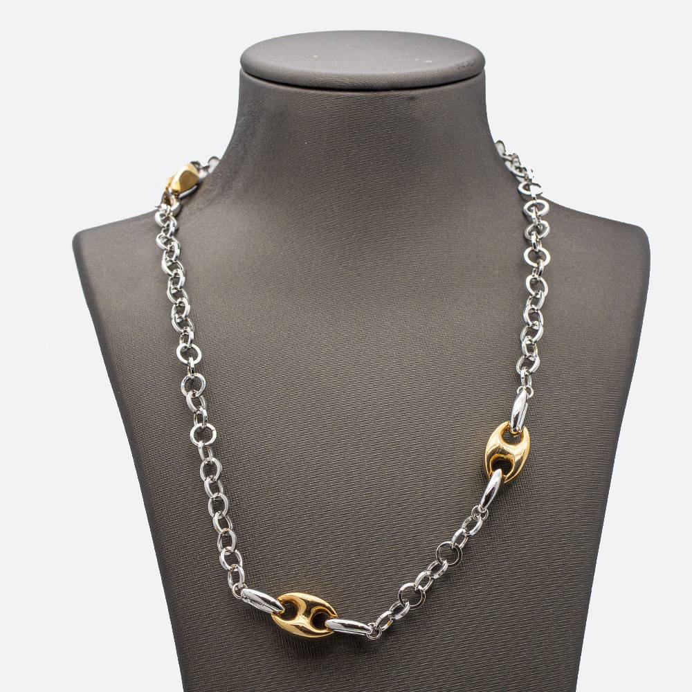 Collier CALAB en or bicolore
