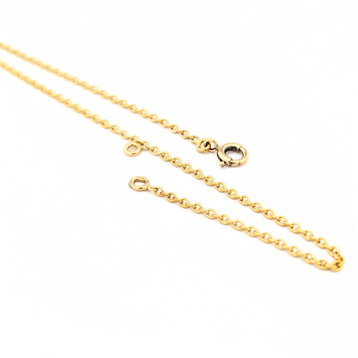 Collier papillon en or jaune et diamant
